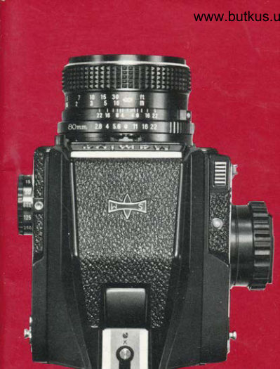 MAMIYA M645 manual cover