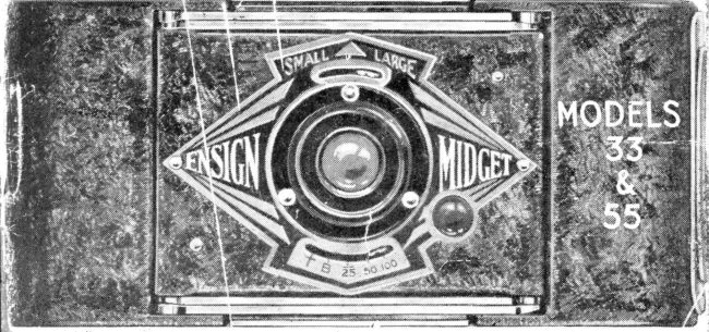 Ensign Midget 35 - 55 manual cover