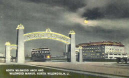Historic Wild Wood NJ post card