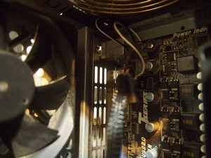 Bio-star computer motherboard fried power connection