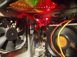 Bio-star computer motherboard fried power connection