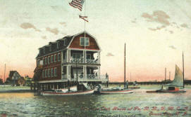 Historic Ocean City NJ post card - House on Bay - 1912