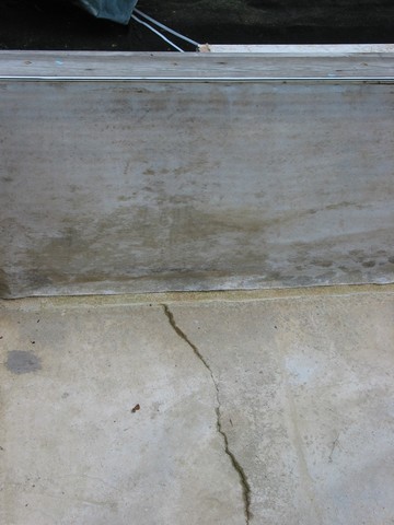 Some of the long cracks I didn't do anything to