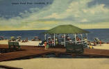 Lavallette, NJ President Ave Pavillion - historica post card