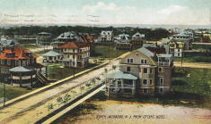 Historic North Wild Wood NJ post card - Ottens Hotel -1908