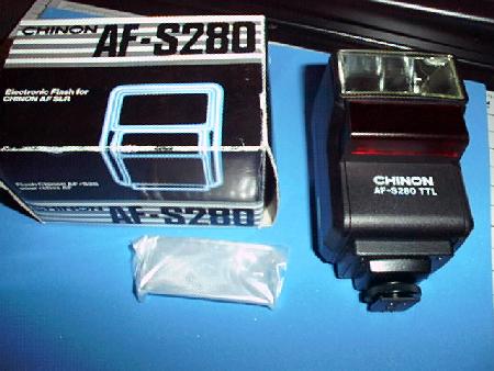 Chinon AF-S280 flash