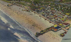 Historic Wild Wood NJ post card