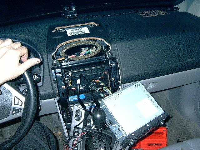 Installing Sirius in a Saturn Vue