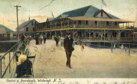 Historic Wild Wood NJ post card