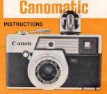 Canon C30 Canomatic instructions