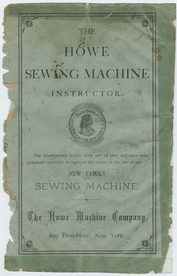 Howe New Family manual cover