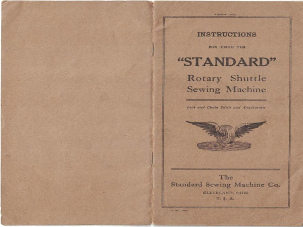 Standard Rotary (1915) manual cover