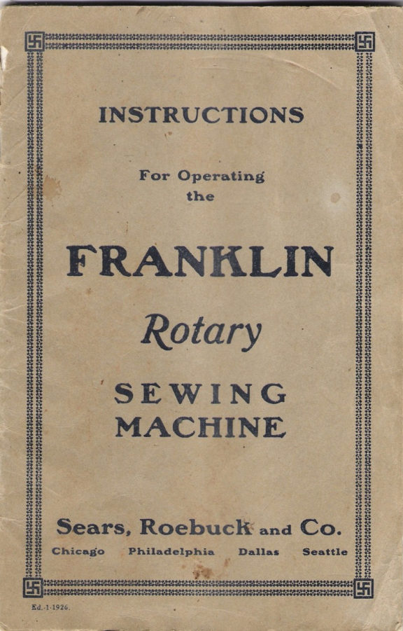 Franklin Rotary manual cover