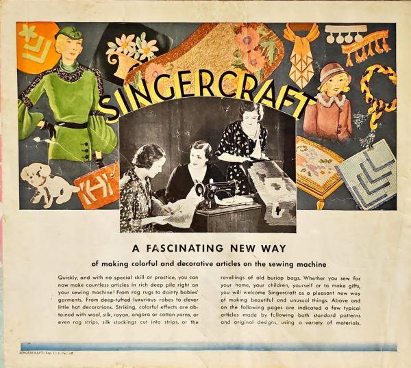 Singercraft Guide Number 2 manual cover