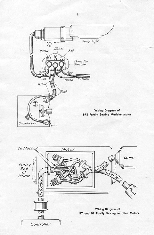 Singer Wiring manual cover