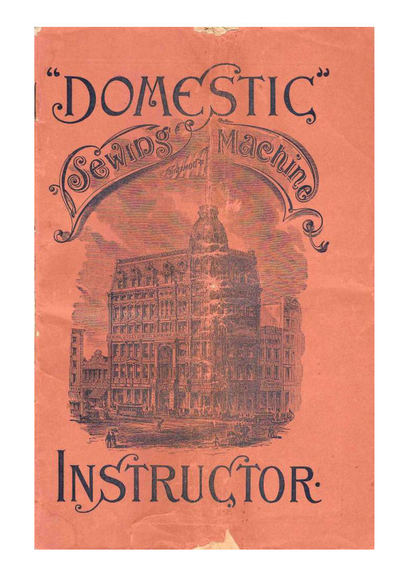 Domestic No. 3 & 4 manual cover