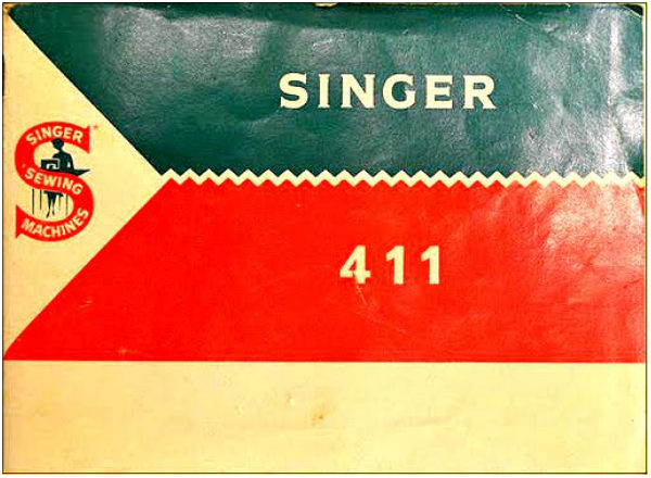 Singer 411G manual cover