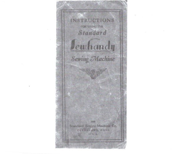 Standard Sewhandy manual cover