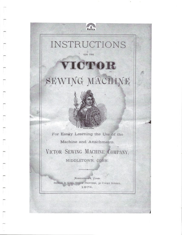 Victor manual cover