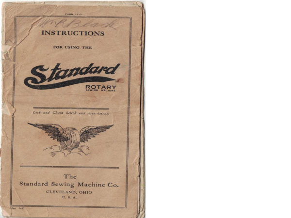 Standard Rotary (1917) manual cover
