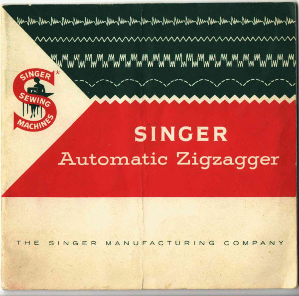 Singer Zig-Zagger manual cover
