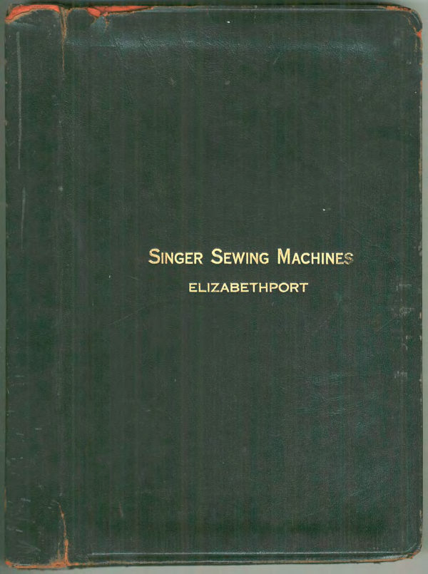 1924 Singer Sewing Machine Catalog manual cover