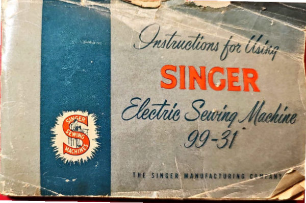 Singer 99-31 manual cover