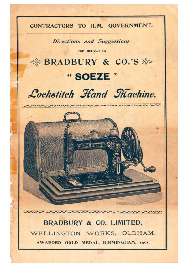 Bradbury Soeze manual cover