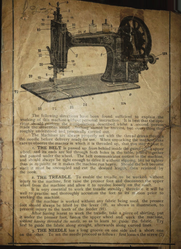 Gritzner Saxonia H manual cover
