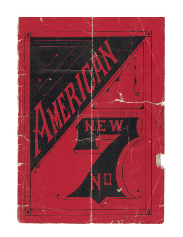New American Number 7 manual cover