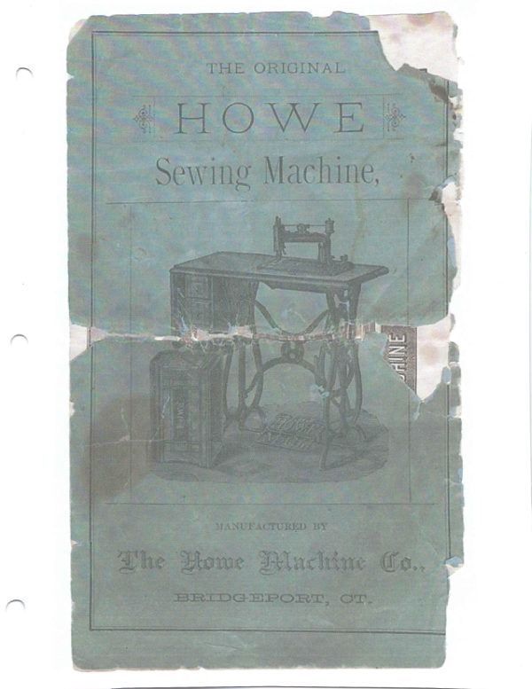 Howe New B manual cover