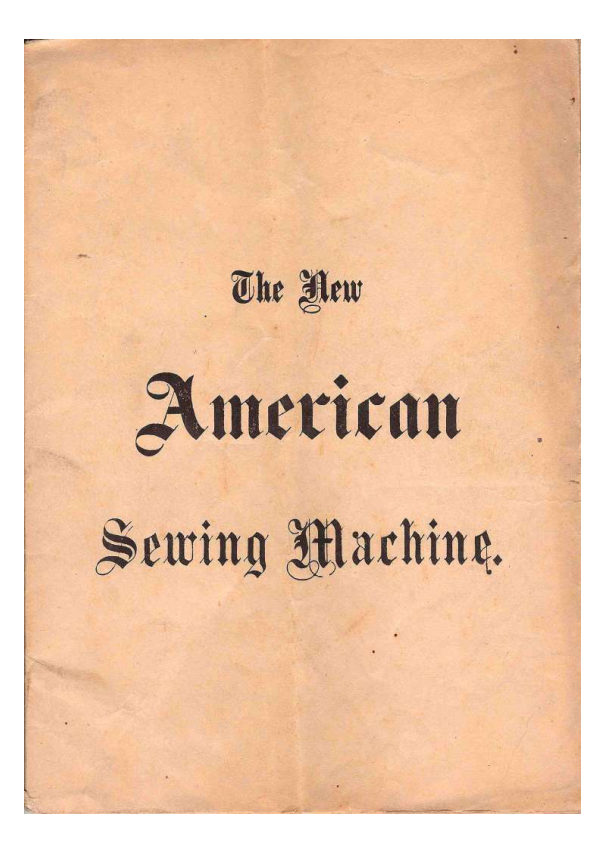 New American manual cover