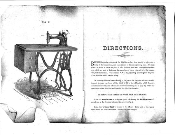 Remington Number 3 (black and white scan) manual cover