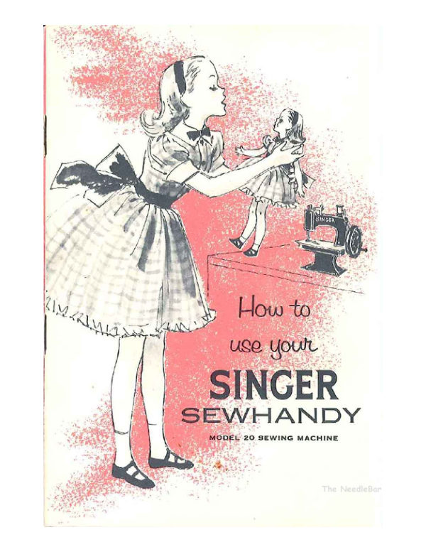 Singer Sewhandy Model 20 manual cover