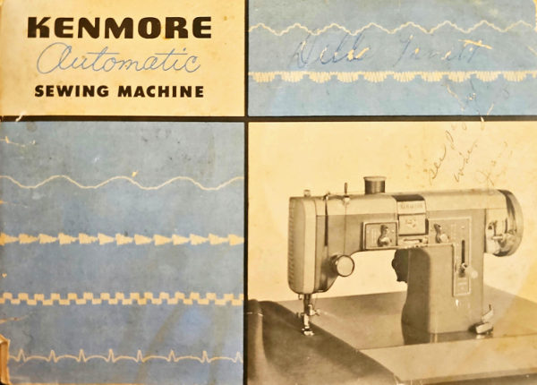 Kenmore 117.841 Automatic Sewing Machine manual cover