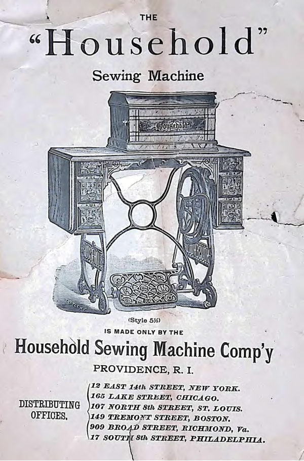 Household 5½ manual cover