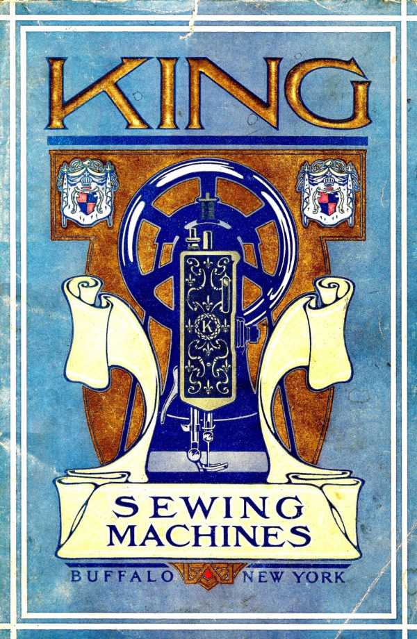 King Sewing Machines (1908) manual cover
