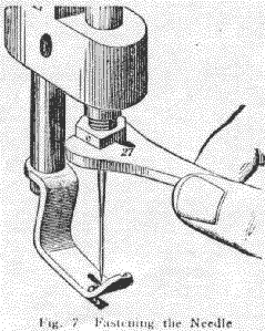 Willcox & Gibbs Chainstitcher illustration