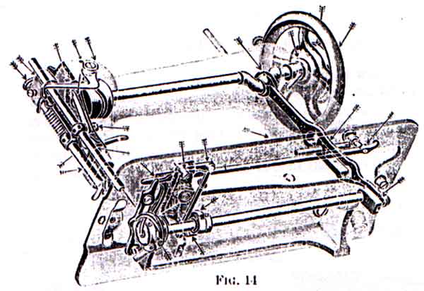 Singer 9W Rotary illustration