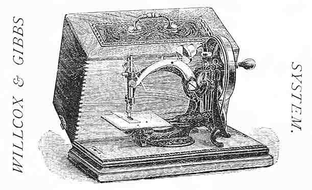 Frister & Rossmann Chainstitch Machine illustration