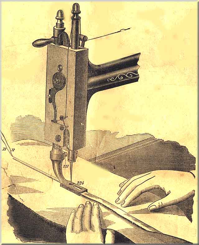 Howe Treadle, Hand & Wheelfeed Machines illustration