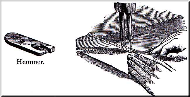 Wheeler & Wilson No.8 Treadle & Hand illustration