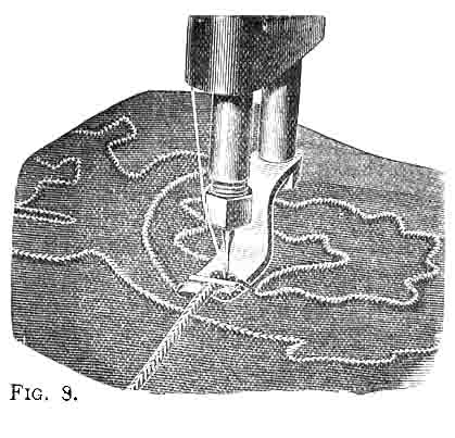 Frister & Rossmann Chainstitch Machine illustration