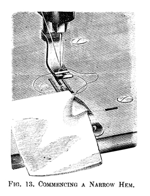 Frister & Rossmann Chainstitch Machine illustration