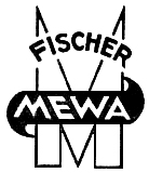 Fischer-Mewa Freia (Free Arm) in German and English illustration