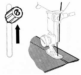 Singer 221K Featherweight (white) illustration