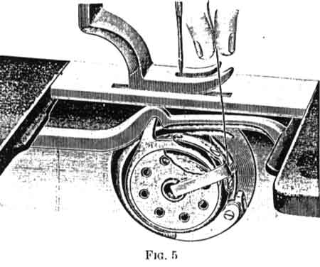 Singer 9W Rotary illustration