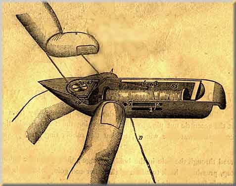 Howe Treadle, Hand & Wheelfeed Machines illustration