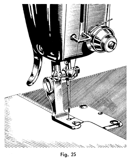 Fischer-Mewa Freia (Free Arm) in German and English illustration