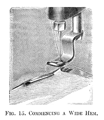 Frister & Rossmann Chainstitch Machine illustration